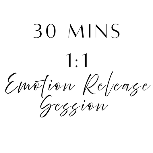 30min 1 to 1 Emotion Release Session