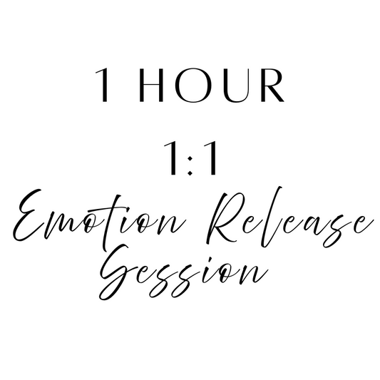 1hr 1 to 1 Emotion Release Session