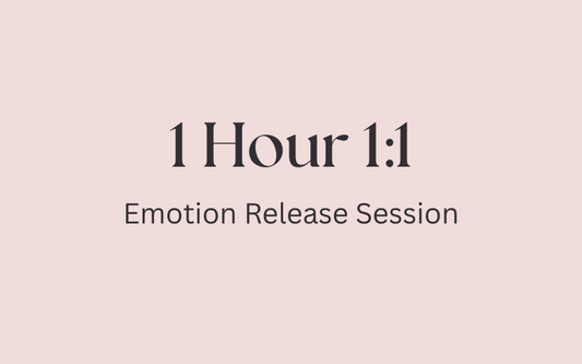 1hr 1 to 1 Emotion Release Session